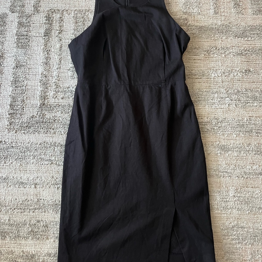 Banana Republic Black Halter Sheath Dress for Cocktail